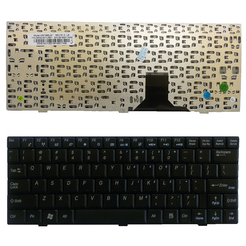 Πληκτρολόγιο Laptop Asus EEE PC 1000H 904 904HA 904HD 905 S101 1002HA Πληκτρολόγιο Laptop Asus EEE PC 1000H 904 904HA 904HD 905 S101 1002HA - Image 1