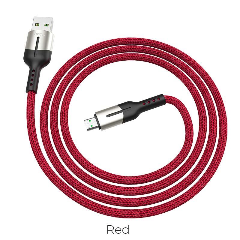 HOCO U68 Gusto ΚΑΛΩΔΙΟ ΦΟΡΤΙΣΗΣ 4A MICRO USB ΚΟΚΚΙΝΟ HOCO U68 Gusto ΚΑΛΩΔΙΟ ΦΟΡΤΙΣΗΣ 4A MICRO USB ΚΟΚΚΙΝΟ - Image 1