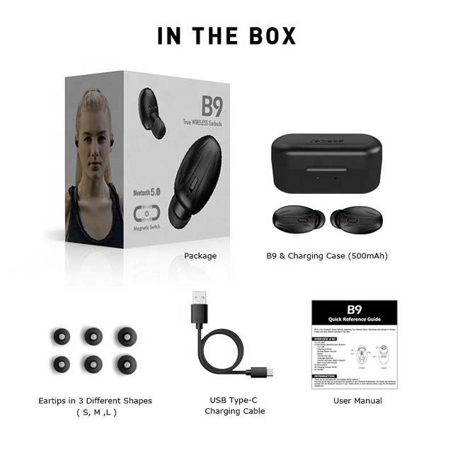 JABEES B9 TRUE WIRELESS EARBUDS JABEES B9 TRUE WIRELESS EARBUDS - Image 1