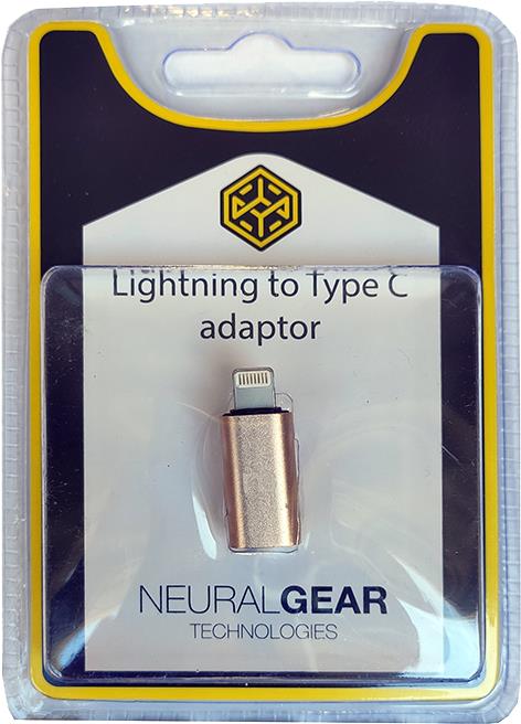 NG ΑΝΤΑΠΤΟΡΑΣ LIGHTNING (αρσενικό) σε υποδοχή TYPE C (θυληκό) NG ΑΝΤΑΠΤΟΡΑΣ LIGHTNING (αρσενικό) σε υποδοχή TYPE C (θυληκό), BLISTER - Image 1