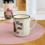 ΚΟΥΠΑ MUG VINTAGE PUG HUG ME 400ml - Image 3