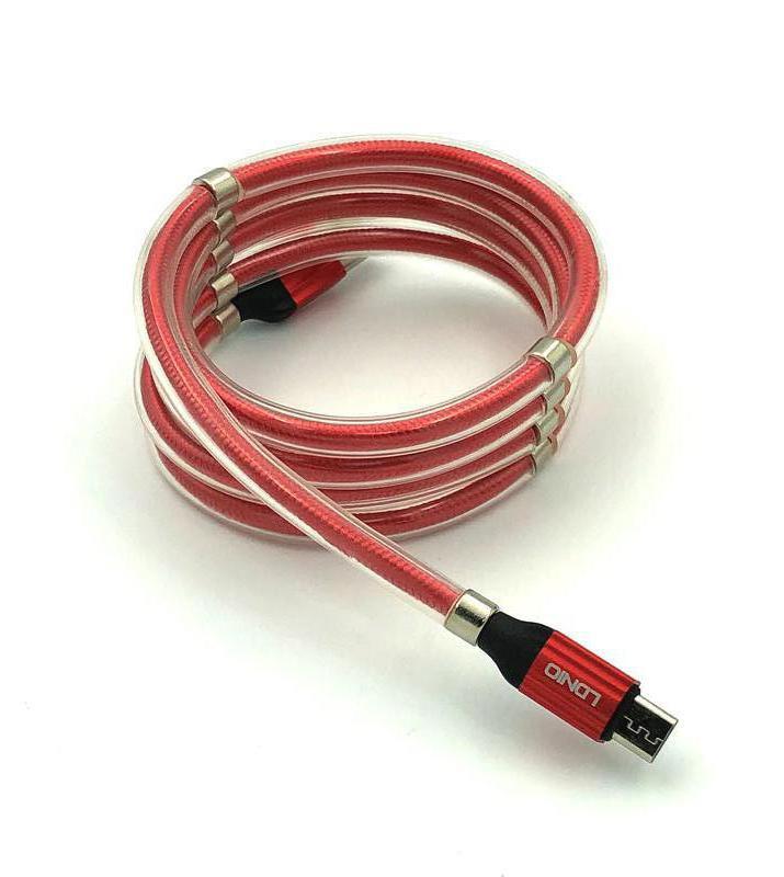 LDNIO ΚΑΛΩΔΙΟ ΦΟΡΤΙΣΗΣ LS491 ΜΕ ΜΑΓΝΗΤΕΣ LDNIO ΚΑΛΩΔΙΟ ΦΟΡΤΙΣΗΣ LS491 ΜΕ ΜΑΓΝΗΤΕΣ, LIGHTNING, ΚΟΚΚΙΝΟ - Image 1