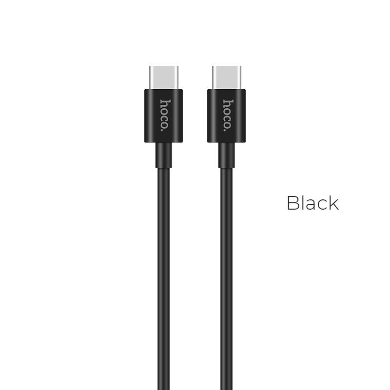 HOCO X23 SKILLED ΚΑΛΩΔΙΟ ΦΟΡΤΙΣΗΣ TYPE-C ΣΕ TYPE-C HOCO X23 SKILLED ΚΑΛΩΔΙΟ ΦΟΡΤΙΣΗΣ TYPE-C ΣΕ TYPE-C, ΜΑΥΡΟ - Image 1