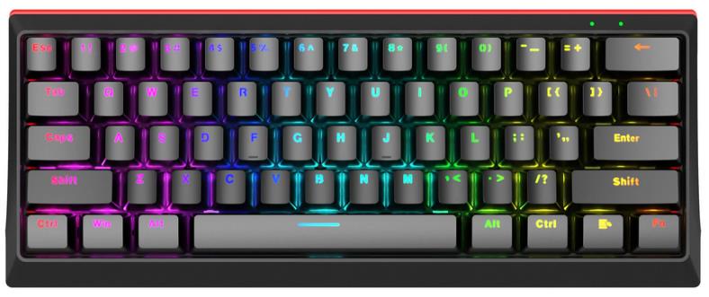 MARVO KG962 GAMING RGB ΜΗΧΑΝΙΚΟ ΠΛΗΚΤΡΟΛΟΓΙΟ MARVO KG962 GAMING RGB ΜΗΧΑΝΙΚΟ ΠΛΗΚΤΡΟΛΟΓΙΟ, ΜΑΥΡΟ - Image 1