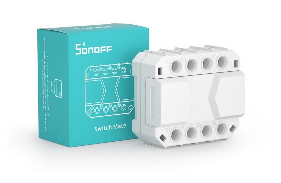 SONOFF ΔΙΑΚΟΠΤΗΣ ΜΕΤΑΤΡΟΠΗΣ S-MATE ΓΙΑ ΔΙΑΚΟΠΤΕΣ ΜΕ ΟΥΔΕΤΕΡΟ SONOFF ΔΙΑΚΟΠΤΗΣ ΜΕΤΑΤΡΟΠΗΣ S-MATE ΓΙΑ ΔΙΑΚΟΠΤΕΣ ΜΕ ΟΥΔΕΤΕΡΟ, 16A, 3 ΚΑΝΑΛΙΑ - Image 1