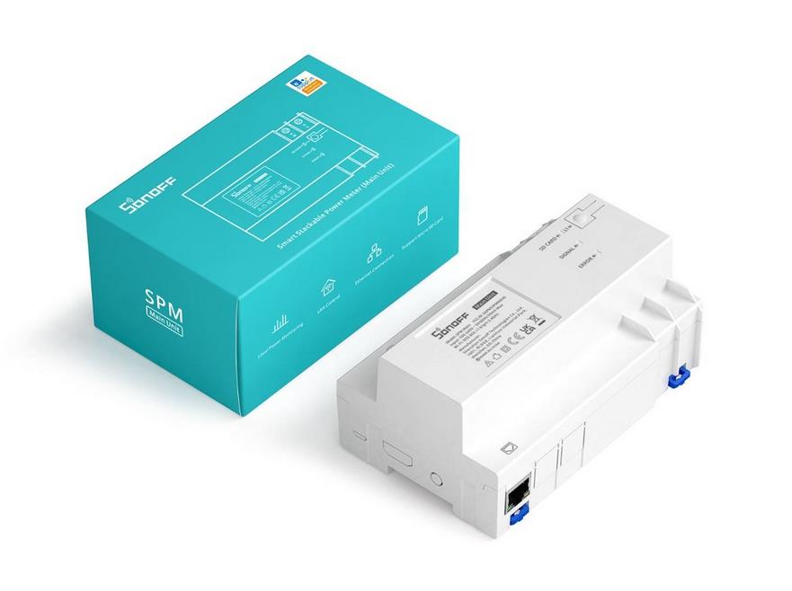 SONOFF ΜΟΝΑΔΑ ΠΑΡΑΚΟΛΟΥΘΗΣΗΣ ΚΑΤΑΝΑΛΩΣΗΣ SPM-Main ΓΙΑ ΠΙΝΑΚΑ SONOFF ΜΟΝΑΔΑ ΠΑΡΑΚΟΛΟΥΘΗΣΗΣ ΚΑΤΑΝΑΛΩΣΗΣ SPM-Main ΓΙΑ ΠΙΝΑΚΑ, 32 RELAY, 20A/ ΚΑΝΑΛΙ, 128 ΚΑΝΑΛΙΑ - Image 1