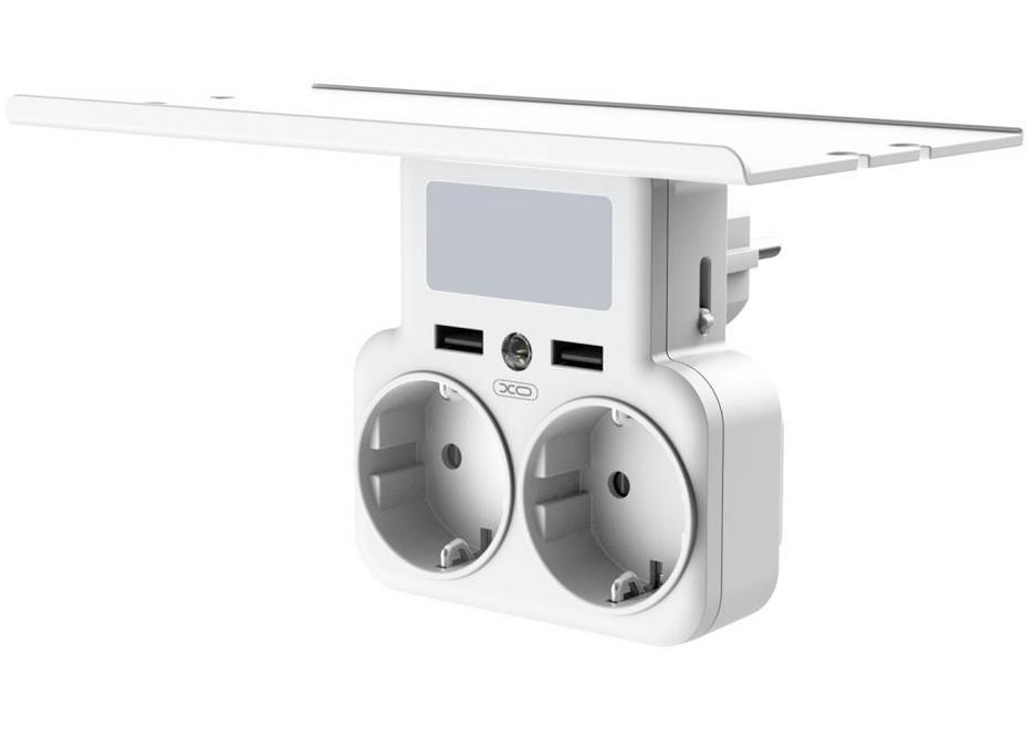 XO WL09 ΠΟΛΥΜΠΡΙΖΟ ΣΟΥΚΟ ΜΕ 2 ΘΕΣΕΙΣ ΚΑΙ 2 ΘΥΡΕΣ USB KAI ΝΥΧΤΕΡΙΝΟ ΦΩΣ XO WL09 ΠΟΛΥΜΠΡΙΖΟ ΣΟΥΚΟ ΜΕ 2 ΘΕΣΕΙΣ ΚΑΙ 2 ΘΥΡΕΣ USB KAI ΝΥΧΤΕΡΙΝΟ ΦΩΣ - Image 1