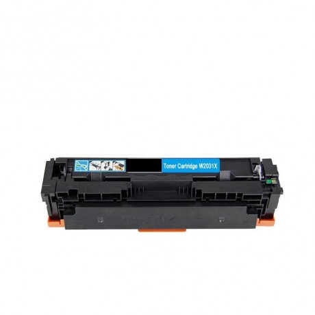 TONER ΣΥΜΒΑΤΟ HP W2031X TONER ΣΥΜΒΑΤΟ HP W2031X, 415X, CYAN, 6000 ΣΕΛΙΔΕΣ ΧΩΡΙΣ CHIP - Image 1