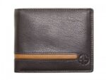 ΑΝΔΡΙΚΟ ΔΕΡΜΑΤΙΝΟ ΠΟΡΤΟΦΟΛΙ ALPHA STATUS 10110-0 RFID COCCOA BROWN
