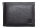 ΑΝΔΡΙΚΟ ΔΕΡΜΑΤΙΝΟ ΠΟΡΤΟΦΟΛΙ ALPHA STATUS 10112-0 RFID BLACK ΜΕ ΠΙΑΣΤΡΑ