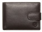 ΑΝΔΡΙΚΟ ΔΕΡΜΑΤΙΝΟ ΠΟΡΤΟΦΟΛΙ ALPHA STATUS 10113-0 RFID COCCOA BROWN