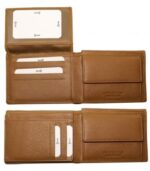 ΑΝΔΡΙΚΟ ΔΕΡΜΑΤΙΝΟ ΠΟΡΤΟΦΟΛΙ ALPHA STATUS 10101-F RFID TAN - Image 2