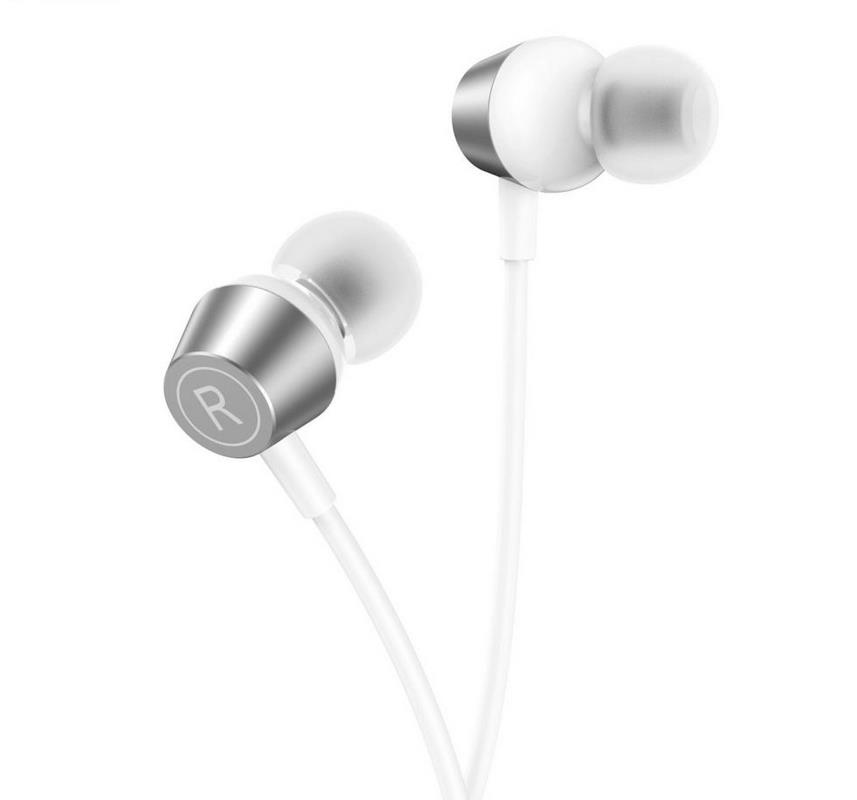 XO EP59 IRONMAN ΑΚΟΥΣΤΙΚΑ HANDSFREE 3.5MM XO EP59 IRONMAN ΑΚΟΥΣΤΙΚΑ HANDSFREE 3.5MM, ΛΕΥΚΟ - Image 1