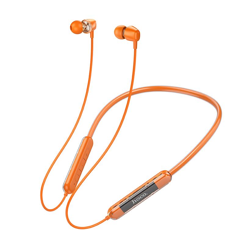 HOCO ES65 DREAM SPORTS ΑΚΟΥΣΤΙΚΑ BLUETOOTH ΣΤΕΚΑ HOCO ES65 DREAM SPORTS ΑΚΟΥΣΤΙΚΑ BLUETOOTH ΣΤΕΚΑ, ΠΟΡΤΟΚΑΛΙ - Image 1