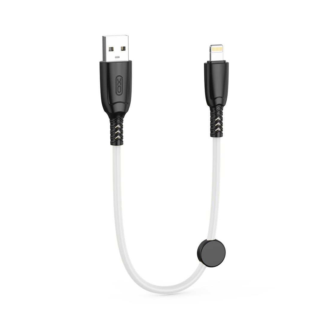 XO NB247 SULUO ΚΑΛΩΔΙΟ ΜΕΤΑΦΟΡΑΣ ΔΕΔΟΜΕΝΩΝ USB-A ΣΕ LIGHTNING XO NB247 SULUO ΚΑΛΩΔΙΟ ΜΕΤΑΦΟΡΑΣ ΔΕΔΟΜΕΝΩΝ USB-A ΣΕ LIGHTNING, ΛΕΥΚΟ - Image 1