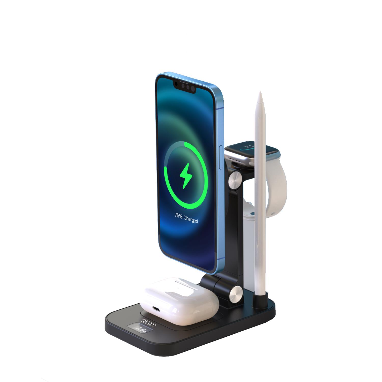 XO TK23 ΑΣΥΡΜΑΤΟΣ ΦΟΡΤΙΣΤΗΣ 4 ΣΕ 1 XO TK23 ΑΣΥΡΜΑΤΟΣ ΦΟΡΤΙΣΤΗΣ 4 ΣΕ 1 - Image 1