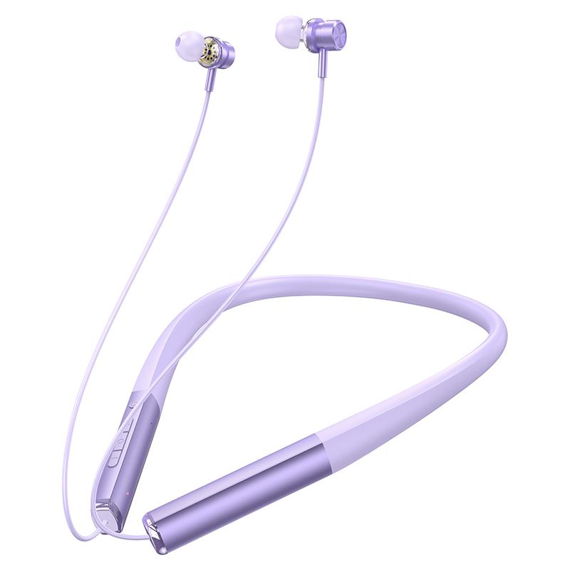 HOCO ES71 ΑΚΟΥΣΤΙΚΑ BLUETOOTH PLATINUM HOCO ES71 ΑΚΟΥΣΤΙΚΑ BLUETOOTH PLATINUM, ΣΤΕΚΑ, ΜΩΒ - Image 1