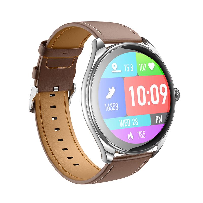 HOCO Y22 AMOLED SPORTS WATCH (CALL VERSION) HOCO Y22 AMOLED SPORTS WATCH (CALL VERSION), ΑΣΗΜΙ - Image 1