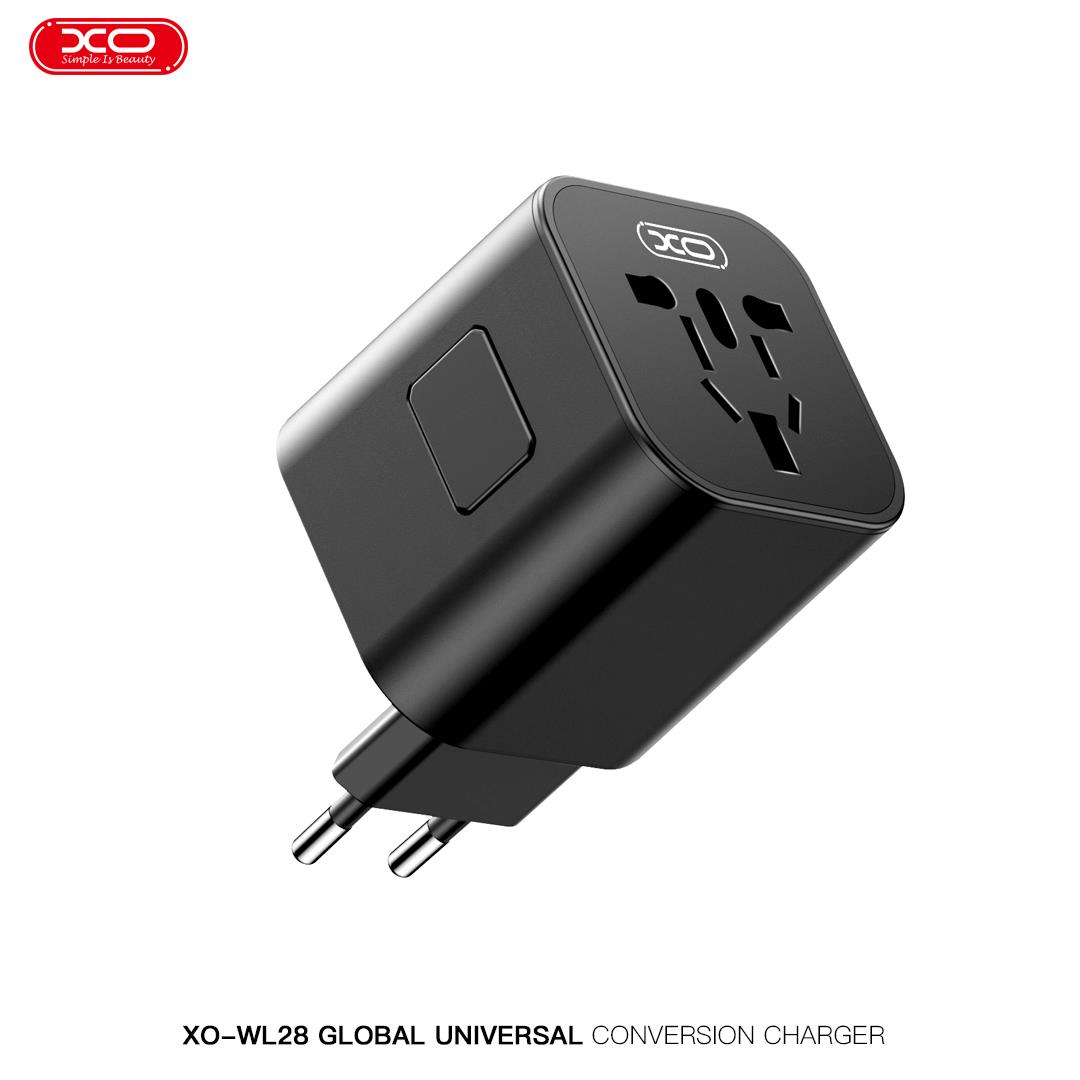 XO WL28 ΤΑΞΙΔΙΩΤΙΚΟΣ ΑΝΤΑΠΤΟΡΑΣ ΡΕΥΜΑΤΟΣ ΓΙΑ UK XO WL28 ΤΑΞΙΔΙΩΤΙΚΟΣ ΑΝΤΑΠΤΟΡΑΣ ΡΕΥΜΑΤΟΣ ΓΙΑ UK, EU, US - Image 1