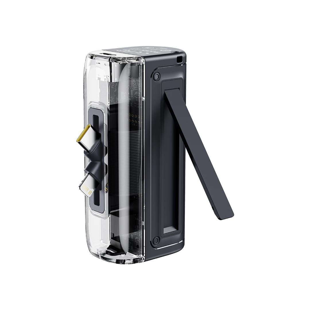 XO PR273 POWERBANK 22.5W ΜΕ ΚΕΦΑΛΗ LIGHTNING ΚΑΙ TYPE-C XO PR273 POWERBANK 22.5W ΜΕ ΚΕΦΑΛΗ LIGHTNING ΚΑΙ TYPE-C, 5000 MAH - Image 1