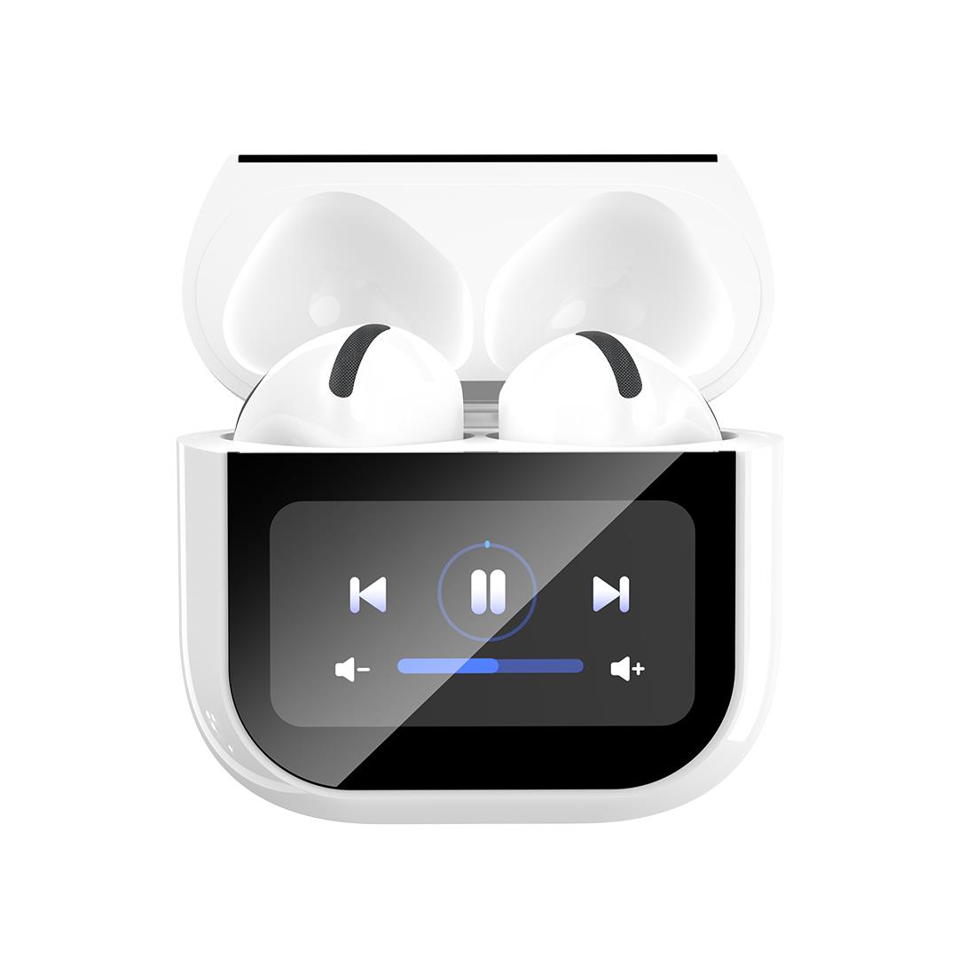 XO X42 PRO 6TH GEN BLUETOOTH ΑΚΟΥΣΤΙΚΑ XO X42 PRO 6TH GEN BLUETOOTH ΑΚΟΥΣΤΙΚΑ, TWS, TOUCHSCREEN, ΛΕΥΚΑ - Image 1