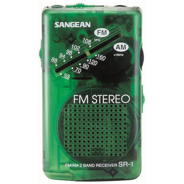 4047 SANGEAN SR 1 ANALOGUE RADIO AM/FM iMac GREEN - Image 1