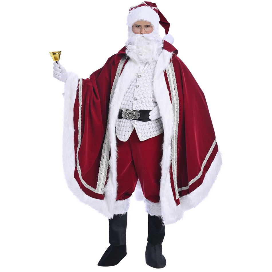 Στολή Άγιος Βασίλης Κάπα Μπορντό Στολή Άγιος Βασίλης Κάπα Μπορντό - Image 1