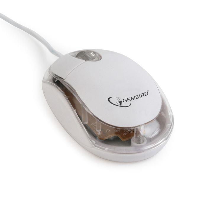 GEMBIRD ΠΟΝΤΙΚΙ USB LASER TRANSPARENT WHITE GEMBIRD ΠΟΝΤΙΚΙ USB LASER TRANSPARENT WHITE - Image 1