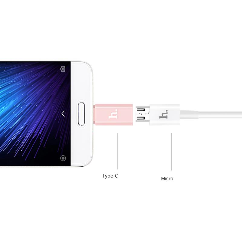 HOCO ΑΝΤΑΠΤΟΡΑΣ TYPE-C TO MICRO USB ΓΙΑ ΦΟΡΤΙΣΗ & ΜΕΤΑΦΟΡΑ ΔΕΔΟΜΕΝΩΝ HOCO ΑΝΤΑΠΤΟΡΑΣ TYPE-C TO MICRO USB ΓΙΑ ΦΟΡΤΙΣΗ & ΜΕΤΑΦΟΡΑ ΔΕΔΟΜΕΝΩΝ - Image 1