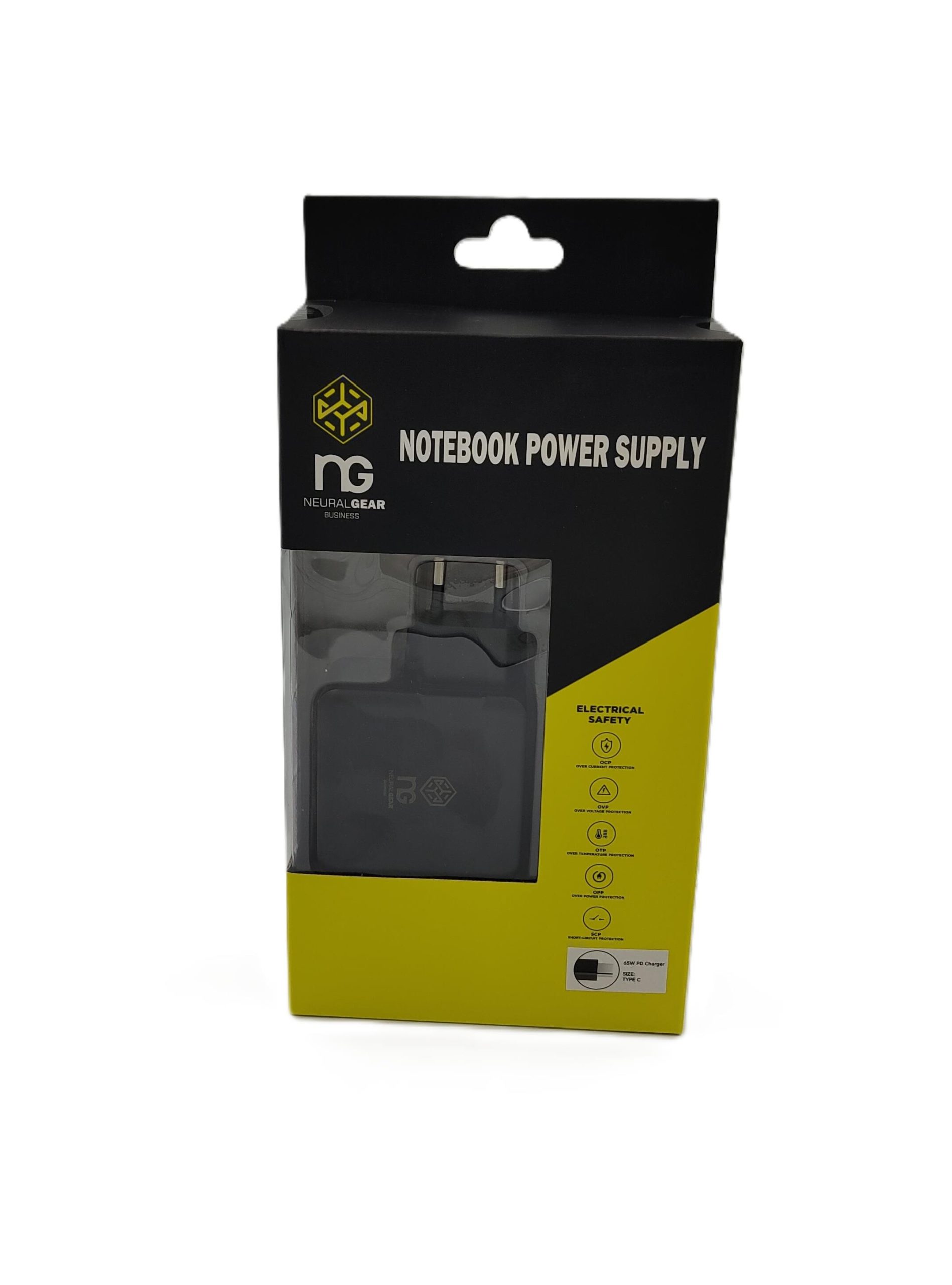 NG ΤΡΟΦΟΔΟΤΙΚΟ 65W NG ΤΡΟΦΟΔΟΤΙΚΟ 65W, TYPE C ΜΕ ΚΑΛΩΔΙΟ ΤΡΟΦΟΔΟΣΙΑΣ - Image 1