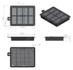 ΑΝΤΑΛΛΑΚΤΙΚΟ ΦΙΛΤΡΟ HEPA FPH24 ΗΛΕΚΤΡΙΚΗΣ ΣΚΟΥΠΑΣ AEG,ELECTROLUX,PHILIPS - Image 2