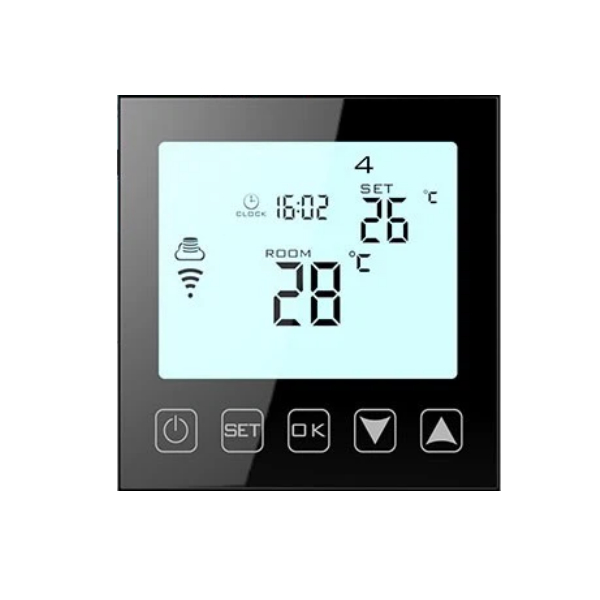 Hysen HY603 Ψηφιακός Θερμοστάτης Smart WIFI για Αέριο/Πετρέλαιο (Οθόνη Αφής/Φωνητικές Εντολές/Εφαρμογή) Black Hysen HY603 Ψηφιακός Θερμοστάτης Smart WIFI για Αέριο/Πετρέλαιο (Οθόνη Αφής/Φωνητικές Εντολές/Εφαρμογή) Black - Image 1