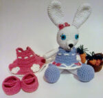 ΛΑΓΟΥΔΑΚΙ ΠΛΕΚΤΟ ΧΕΙΡΟΠΟΙΗΤΟ AMIGURUMI - Image 2