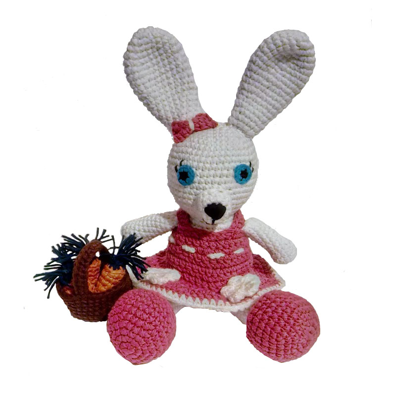 IMG_20230301_205925_4 ΛΑΓΟΥΔΑΚΙ ΠΛΕΚΤΟ ΧΕΙΡΟΠΟΙΗΤΟ AMIGURUMI - Image 1