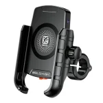 Kewig M9S Βάση Κινητού 3,5" έως 7" για Μηχανή/Ποδήλατο με Ενσύρματη(Type-C 18W)/Ασύρματη(Qi 15W) Φόρτιση - Image 2