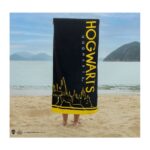 ΠΕΤΣΕΤΑ ΘΑΛΑΣΗΣ BEACH TOWEL 140x70cm 100% COTTON HARRY POTTER HOGWARTS - Image 3