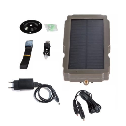 Suntek SP-08 Ηλιακό Πάνελ Φόρτισης/Power Bank Solar Panel Dual Output 6V/12V Suntek SP-08 Ηλιακό Πάνελ Φόρτισης/Power Bank Solar Panel Dual Output 6V/12V - Image 1