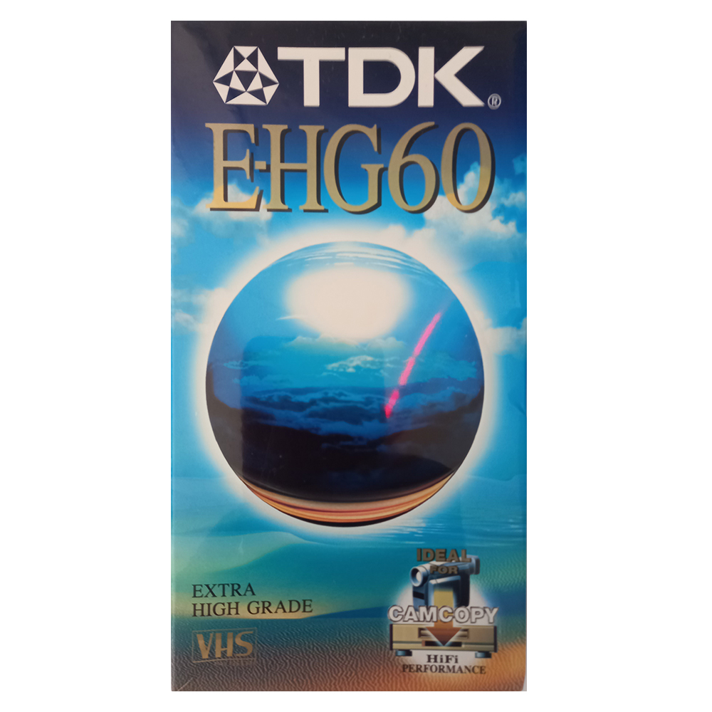 TDKEHG60 ΚΑΣΕΤΑ ΒΙΝΤΕΟ VHS TDK EXTRA HIGH GRADE ΔΙΑΡΚΕΙΑΣ 60 ΛΕΠΤΩΝ - Image 1