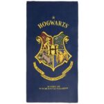 ΠΕΤΣΕΤΑ ΘΑΛΑΣΗΣ BEACH TOWEL POLYESTER HARRY POTTER HOGWARTS 180x90cm 270gsm