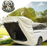 Wild Path Σκηνή Αυτοκινήτου για Κάμπινγκ (Νόμιμη Διανυκτέρευση/Ενσωματωμένη Σίτα/Συμβατή με SUV & Hatchback) Beige - Image 2