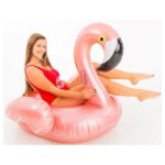 ΦΟΥΣΚΩΤΟ ΣΤΡΩΜΑ DIDAK FLAMINGO ROSE GOLD 140x130x120cm - Image 2