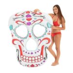 ΦΟΥΣΚΩΤΟ ΣΤΡΩΜΑ DIDAK GIANT SKULL FLOAT 165x125x13cm - Image 2