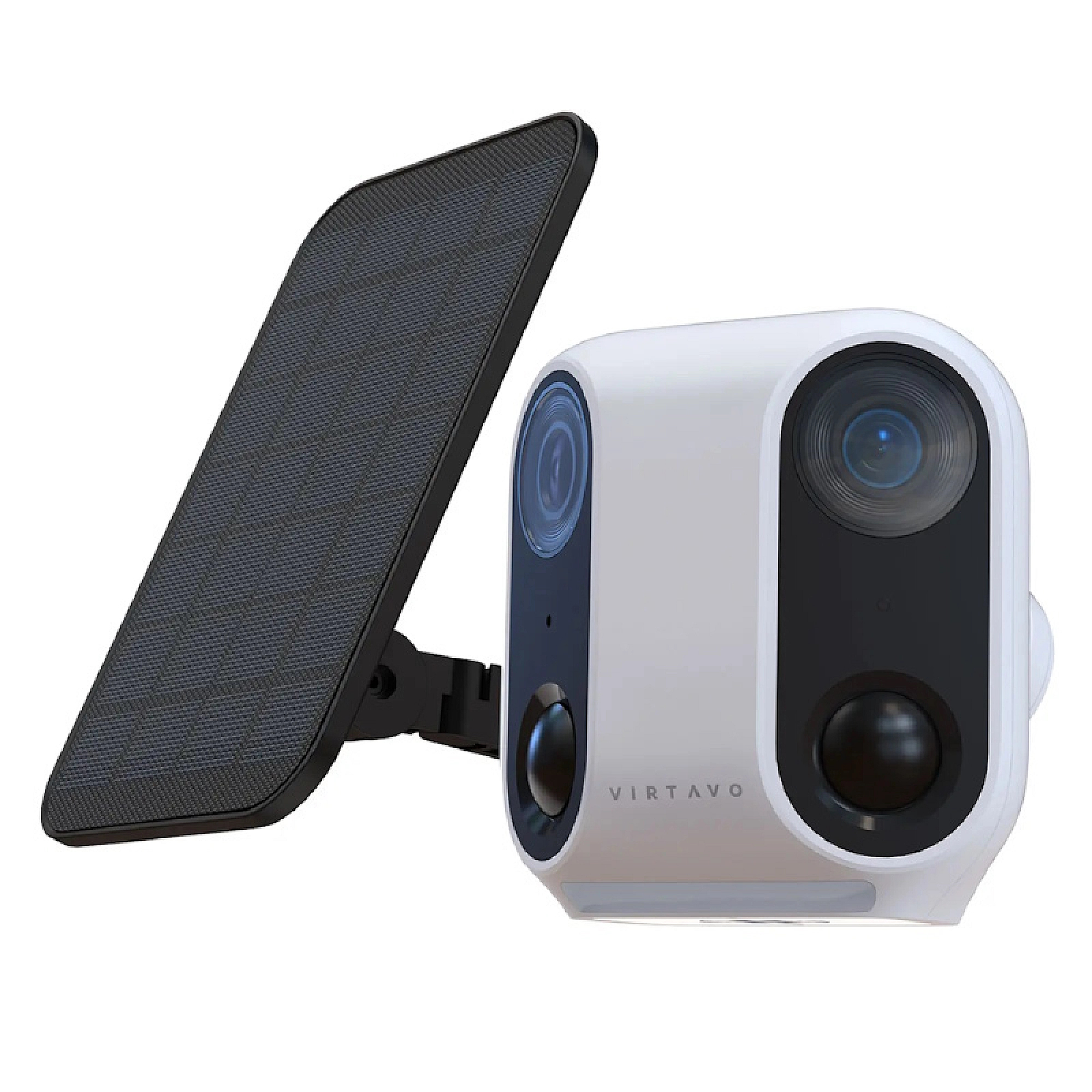 Virtavo PandaVista DualEyes Κάμερα Ασφαλείας WiFi Εξωτερικού Χώρου (2x2MP / 160° / Ηλιακή Τροφοδοσία / AI Ανίχνευση / IP66) Virtavo PandaVista DualEyes Κάμερα Ασφαλείας WiFi Εξωτερικού Χώρου (2x2MP / 160° / Ηλιακή Τροφοδοσία / AI Ανίχνευση / IP66) - Image 1