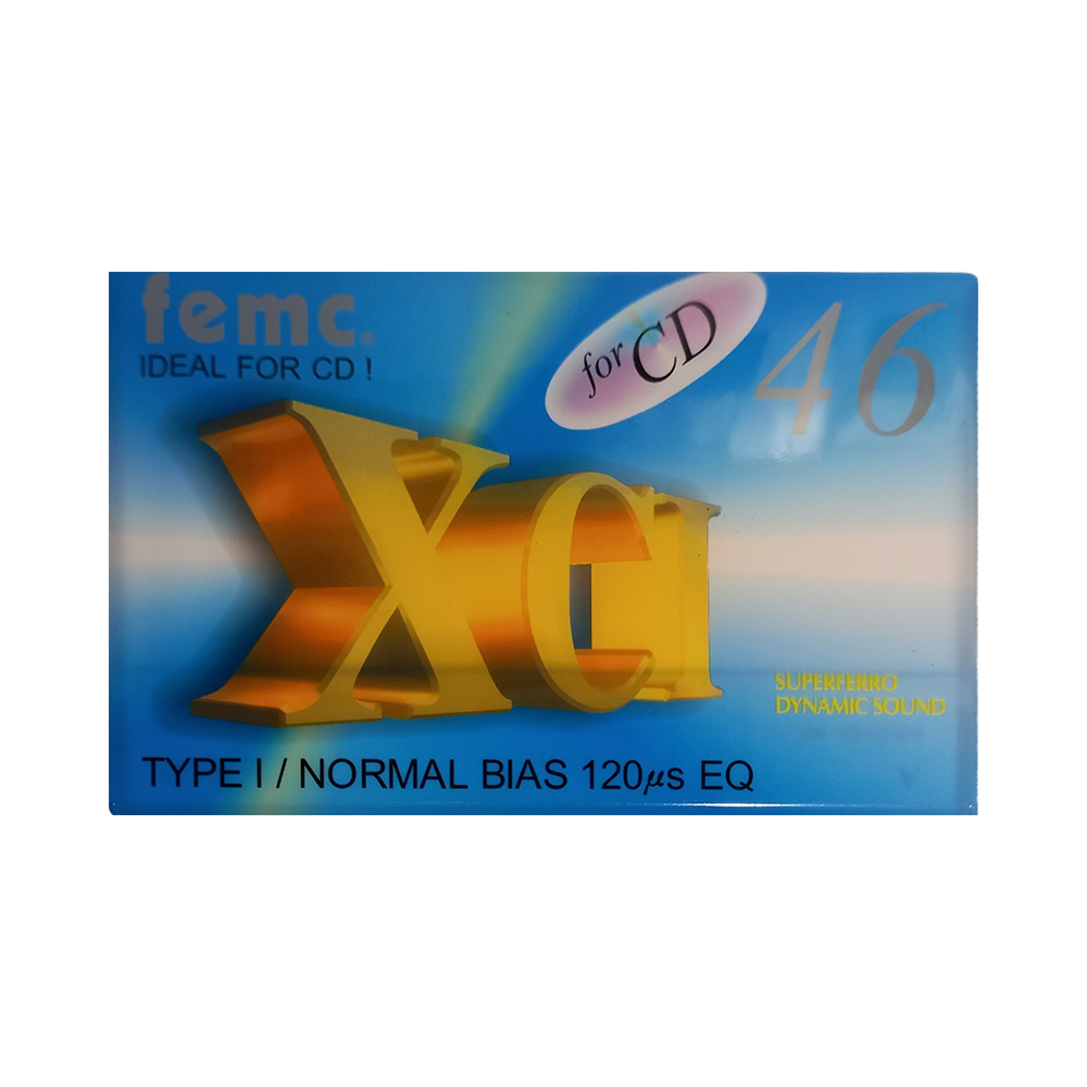 femc46 ΚΑΣΕΤΑ AUDIO (ΗΧΟΥ) FEMC 46MINUTES TYPE I/NORMAL POSITION - Image 1