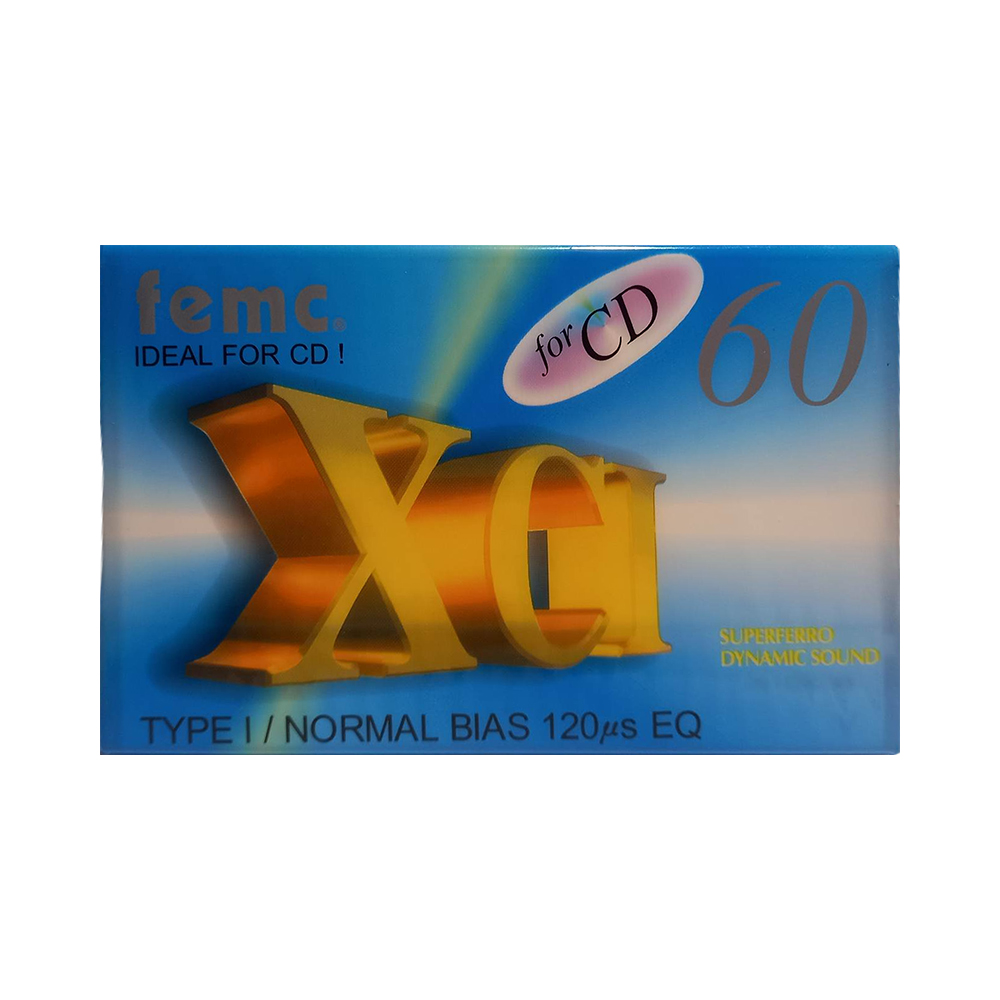 femc60 ΚΑΣΕΤΑ AUDIO (ΗΧΟΥ) FEMC 60MINUTES TYPE I/NORMAL POSITION - Image 1