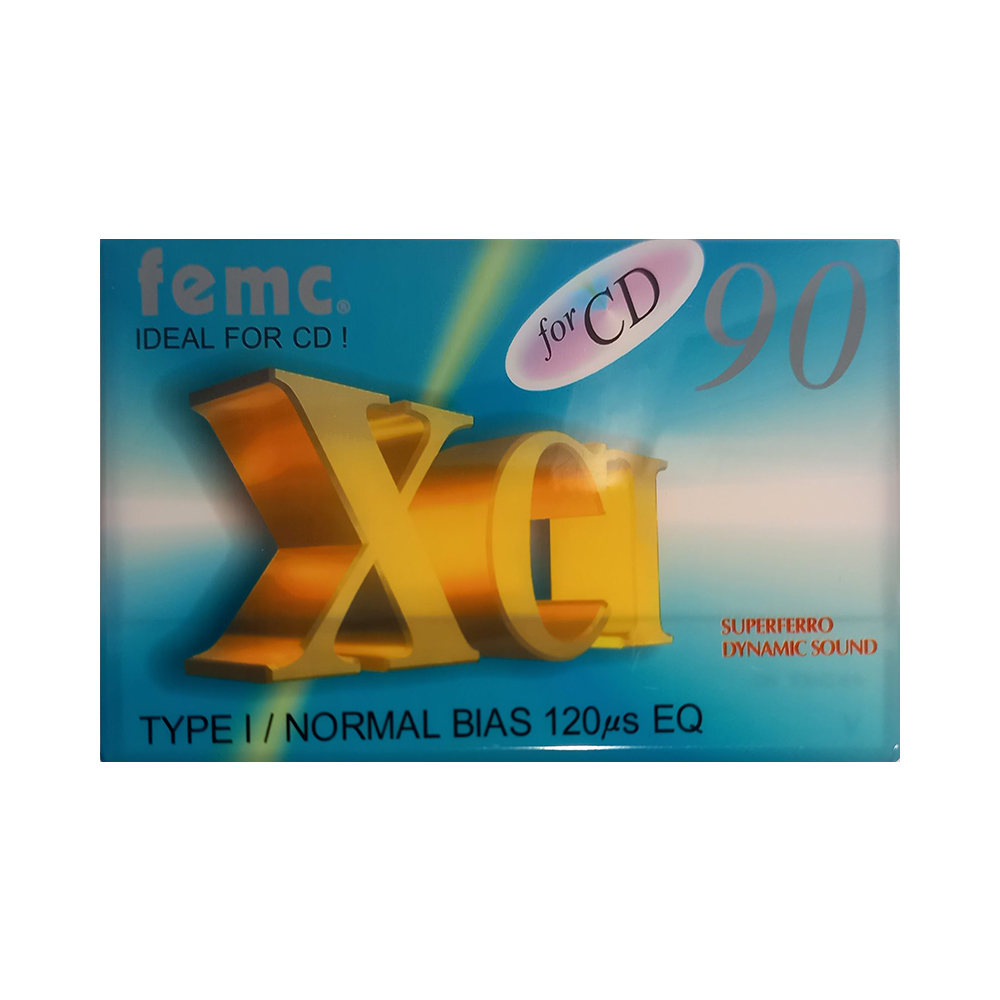 femc90 ΚΑΣΕΤΑ AUDIO (ΗΧΟΥ) FEMC 90MINUTES TYPE I/NORMAL POSITION - Image 1