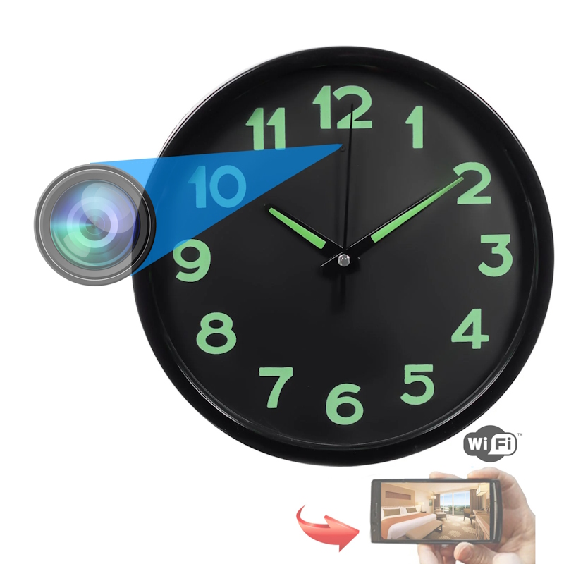 S-Talk C-23 Ρολόι Τοίχου Κρυφή Κάμερα FHD Live Εικόνα Μέσω Ίντερνετ με Μπαταρία (Ανιχν. Κίνησης/Android/iOS) S-Talk C-23 Ρολόι Τοίχου Κρυφή Κάμερα FHD Live Εικόνα Μέσω Ίντερνετ με Μπαταρία (Ανιχν. Κίνησης/Android/iOS) - Image 1