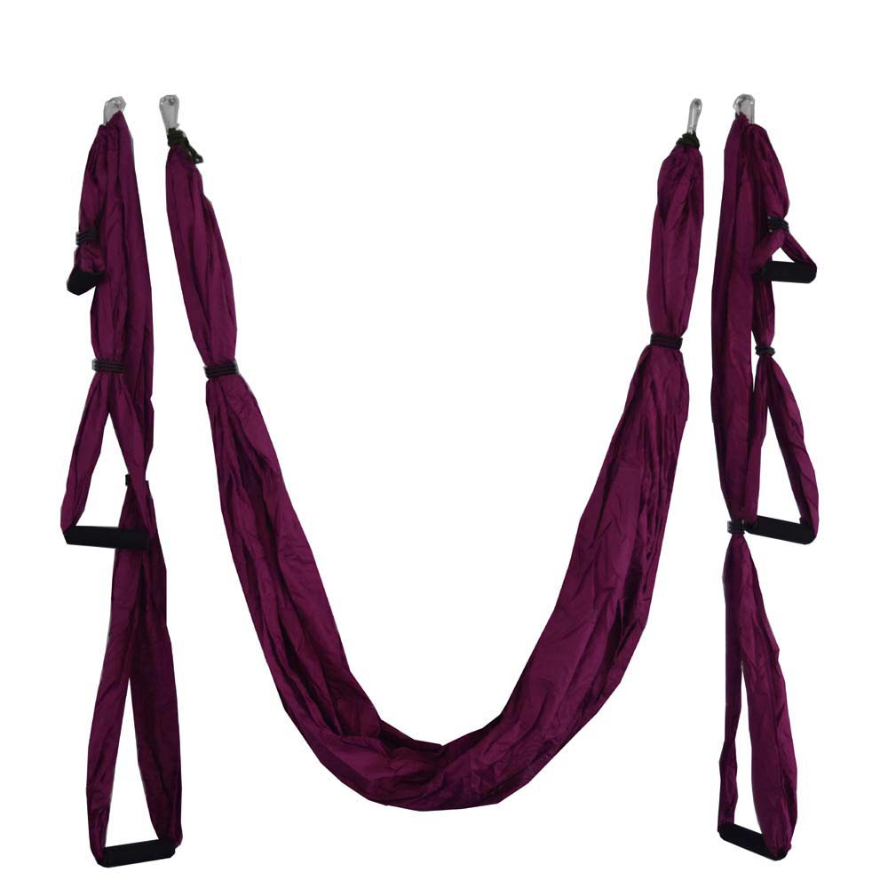 Kepeak Aerial Swing Anti-Gravity Silk Αιώρα με λαβές Yoga και Pilates (Purple) Kepeak Aerial Swing Anti-Gravity Silk Αιώρα με λαβές Yoga και Pilates (Purple) - Image 1