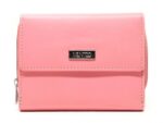 MENTZO L201 LIGHT PINK RFID CALYPSO ΓΥΝΑΙΚΕΙΟ ΔΕΡΜΑΤΙΝΟ ΠΟΡΤΟΦΟΛΙ