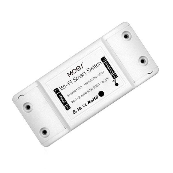 MOES WM-101N-16AM-MS Έξυπνος ασύρματος διακόπτης WiFi για απομακρυσμένη διαχείριση iOS/Android 16A MOES WM-101N-16AM-MS Έξυπνος ασύρματος διακόπτης WiFi για απομακρυσμένη διαχείριση iOS/Android 16A - Image 1